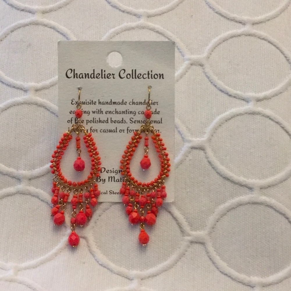 Chandelier collection beautiful handmade earrings.
